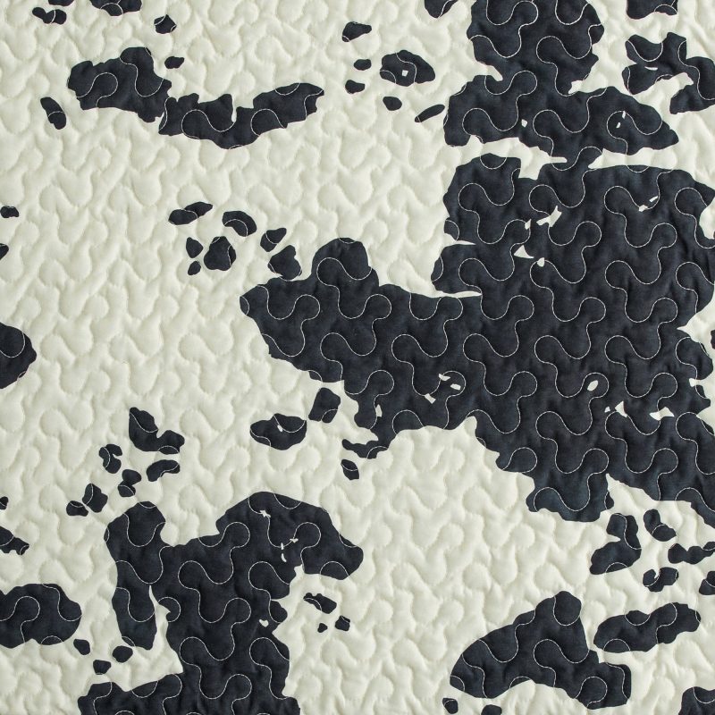 indigo hill quilt clara cowhide reversible quilt set 40066328494296