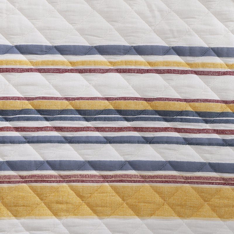 indigo hill quilt mystic stripe cotton gauze quilt 41440750436568