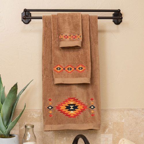 paseo road bath towel del sol 3pc towel set mocha 37486424621272