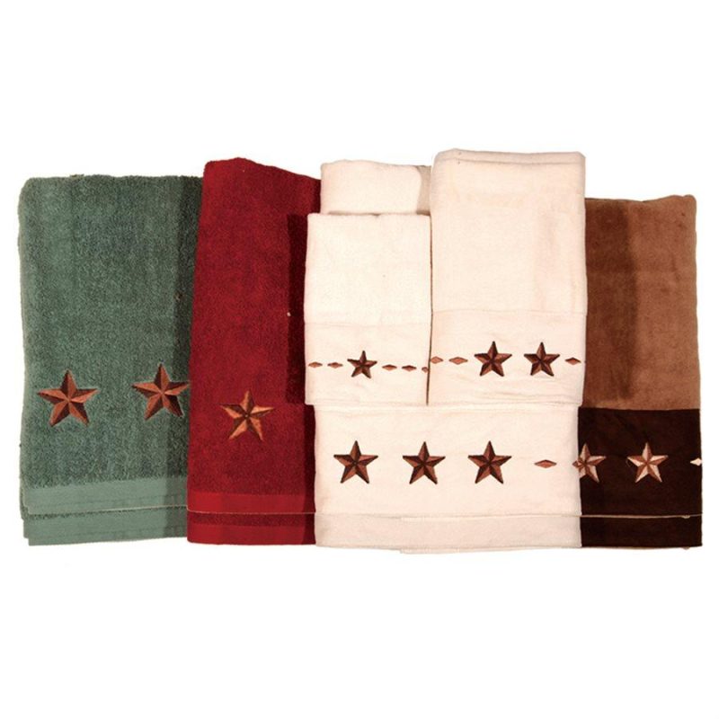 paseo road bath towel embroidered star 3pc towel set 37486499102936