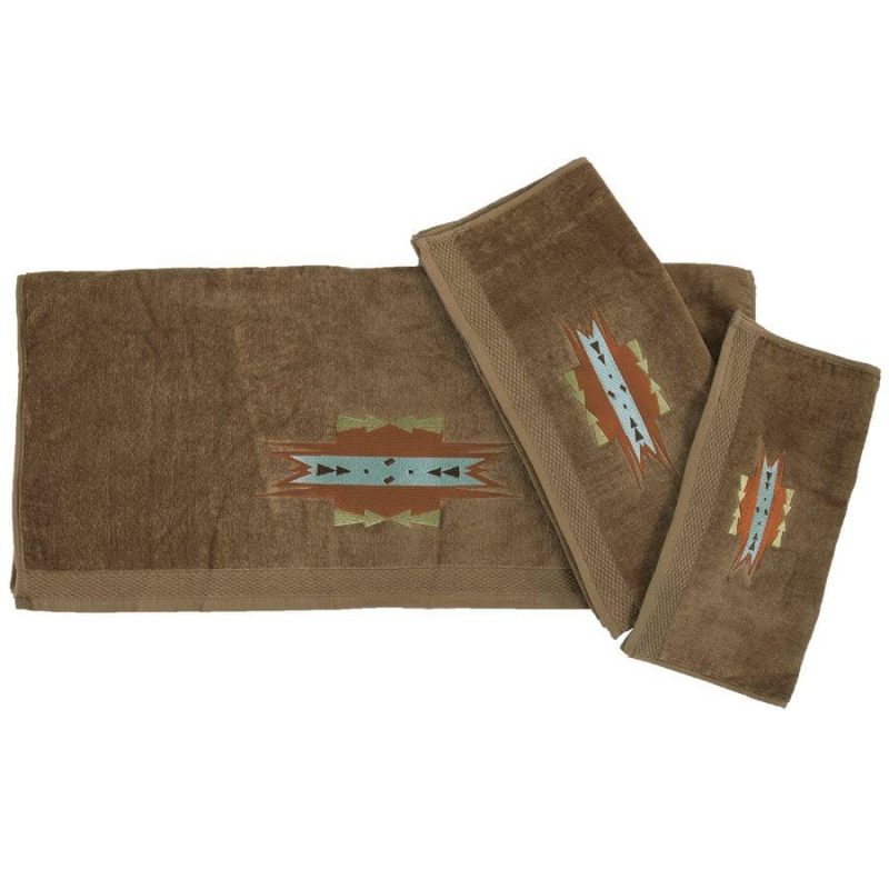 paseo road bath towel mesa 3 pc bath towel set mocha 37486777172184