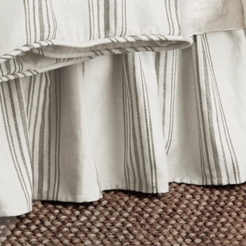 Prescott Striped Bed Skirt Bed Skirt