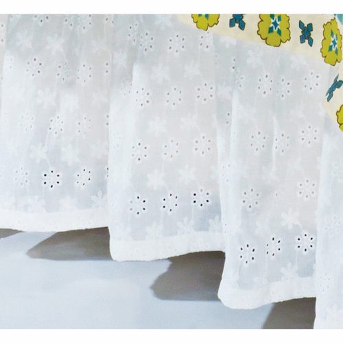 paseo road bed skirt white eyelet bed skirt 37487333146840