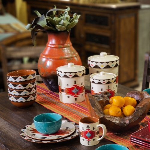 paseo road canister del sol aztec 3pc canister set 37486426751192