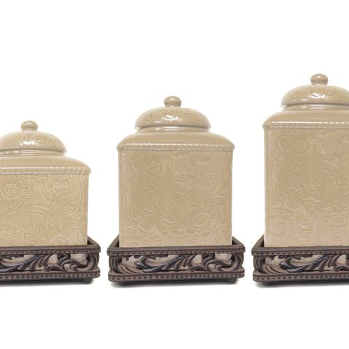 paseo road canister savannah 3pc canister base set 37486950908120