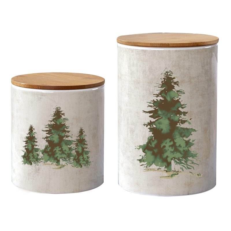 paseo road canister scenery tree 2pc canister set 37486230307032