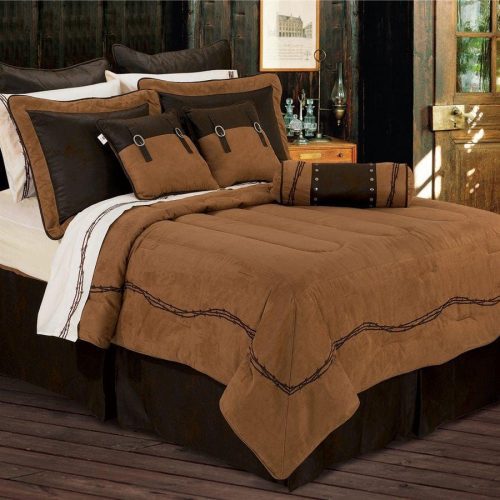 Barbwire Comforter Set, Tan Comforter