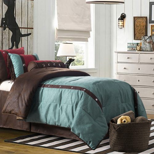 paseo road comforter cheyenne comforter set turquoise 37486377435352