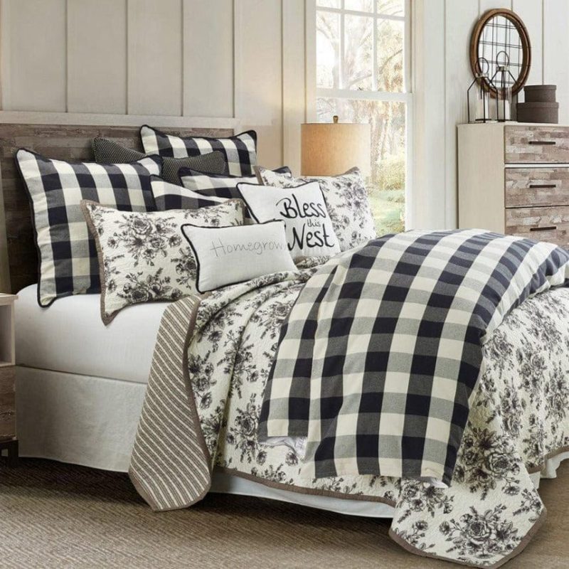 paseo road comforter duvet cover camille buffalo check bedding set 37486339162328