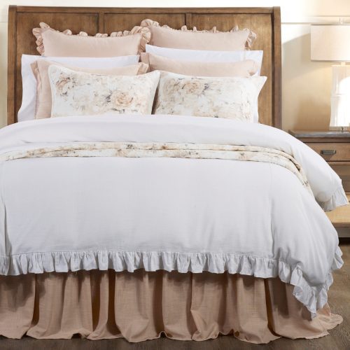 paseo road comforter duvet cover lily washed linen ruffled bedding set 37486676345048