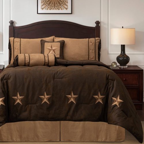 paseo road comforter laredo comforter set chocolate 38665113436376