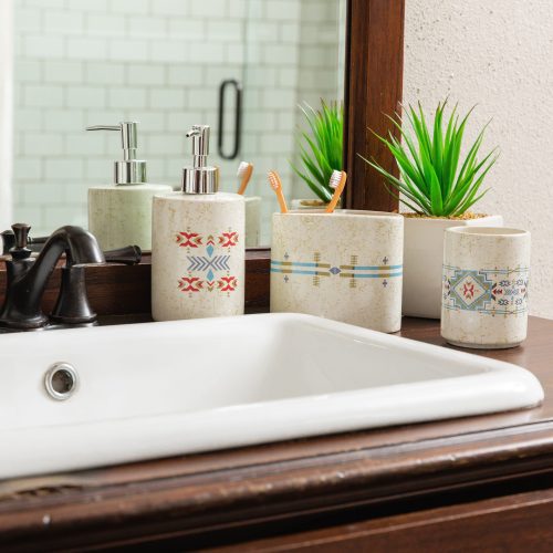 paseo road countertop bathroom sets spirit valley ceramic 3pc countertop bathroom set 37566855872728