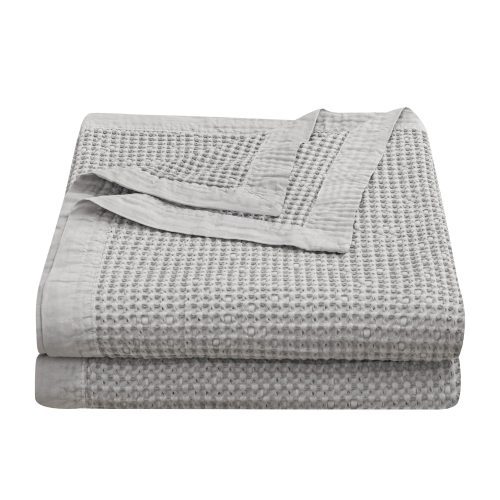 paseo road coverlet waffle weave cotton coverlet 39893103608024