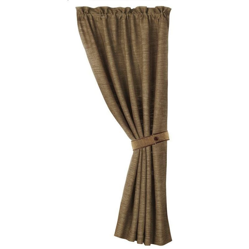 paseo road curtain highland lodge olive single panel curtain 37486590394584