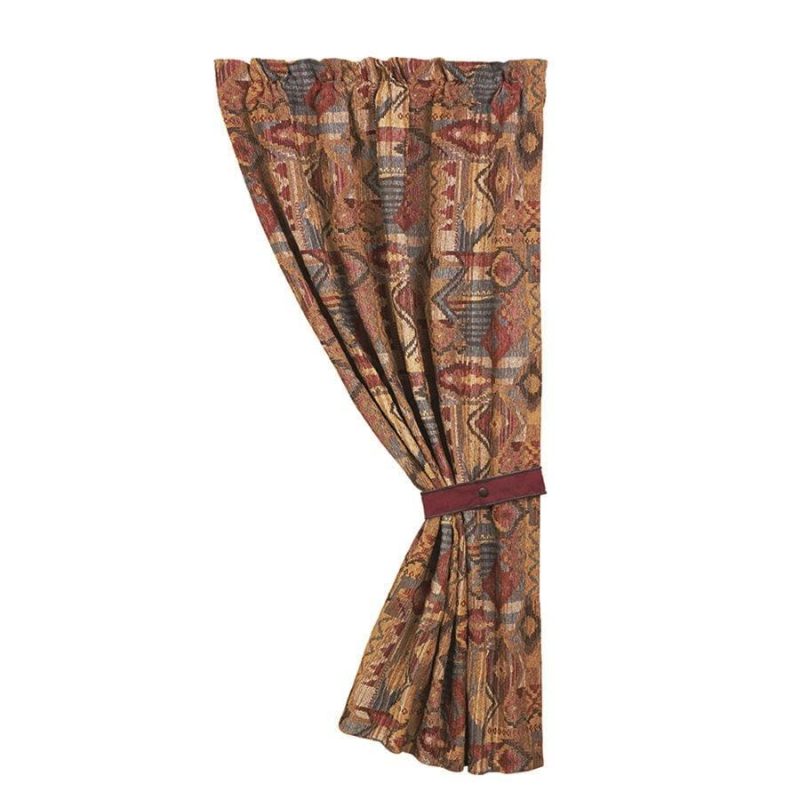 paseo road curtain ruidoso patchwork single panel curtain w tieback 37486923940056