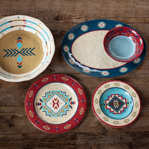 paseo road dinner plate spirit valley melamine dinner plates set of 4 39330933473496