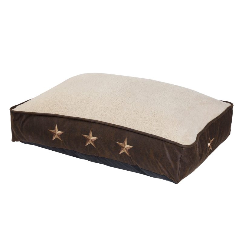 paseo road dog bed embroidered star dog bed 37486499791064