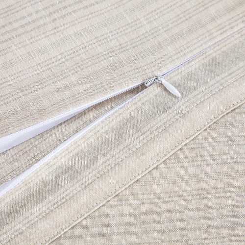 paseo road duvet cover 100 french flax linen variegated stripe duvet cover set 39554236809432