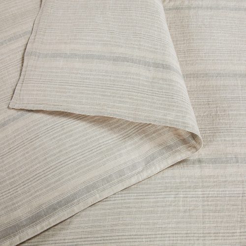 paseo road duvet cover 100 french flax linen variegated stripe duvet cover set 39554237137112