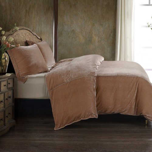 paseo road duvet cover stella faux silk velvet duvet cover set 38404272750808