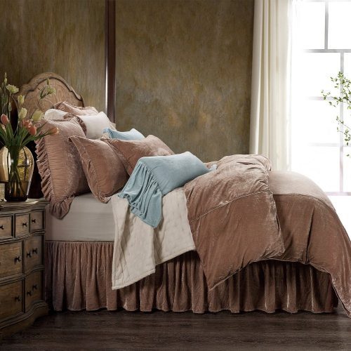 paseo road duvet cover stella faux silk velvet duvet cover set 38404272816344