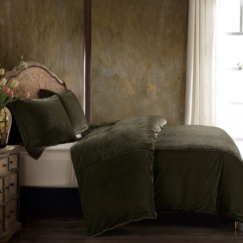 paseo road duvet cover stella faux silk velvet duvet cover set 38664158904536