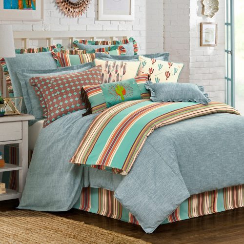 paseo road duvet cover super queen serape southwestern striped duvet cover super queen 37486978433240