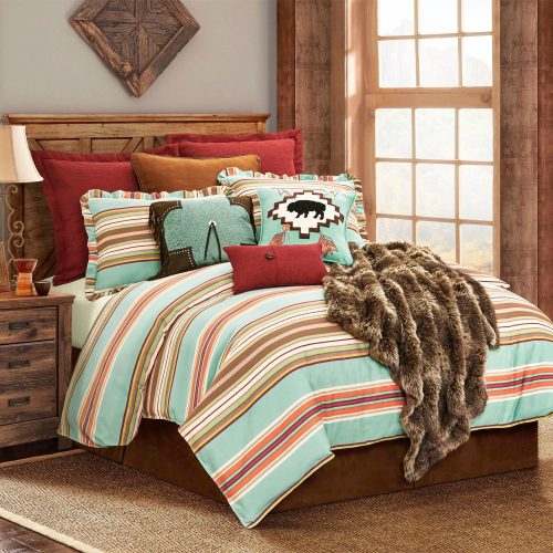 paseo road duvet cover super queen serape southwestern striped duvet cover super queen 37486978466008