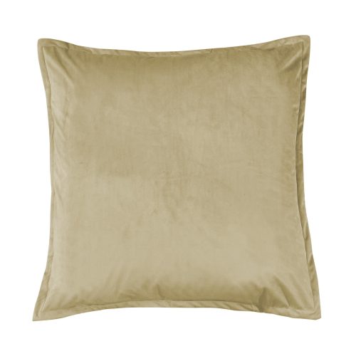 Velvet Flanged Euro Sham Oatmeal Euro Sham