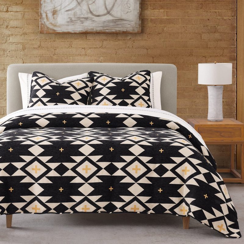 paseo road high desert chenille jacquard bedding set 43747128148184