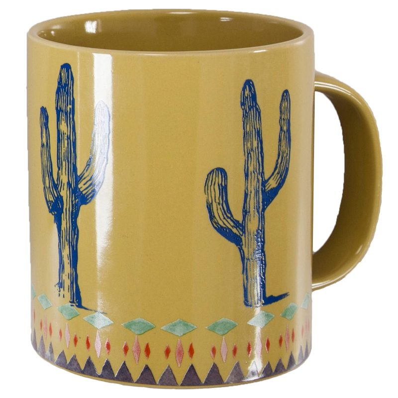 paseo road kitchen lifestyle cactus coffee mug and coaster 8pc set 37486333395160