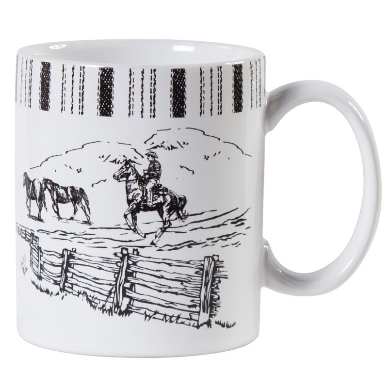 paseo road mug ranch life horse mugs set of 4 37945877102808