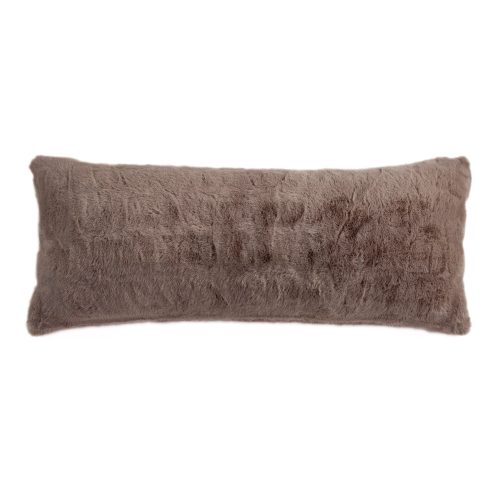 Ruched Rabbit Lumbar Pillow Blush Pillow