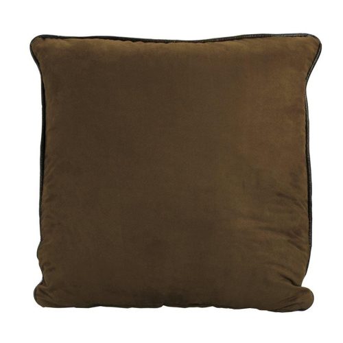 paseo road pillow brown faux euro pillow 27x27 37486326907096