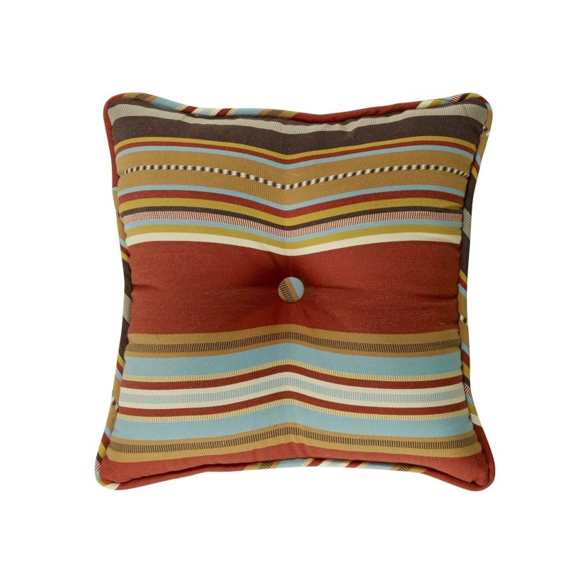 paseo road pillow calhoun tufted throw pillow w stripes 18x18 37486337425624