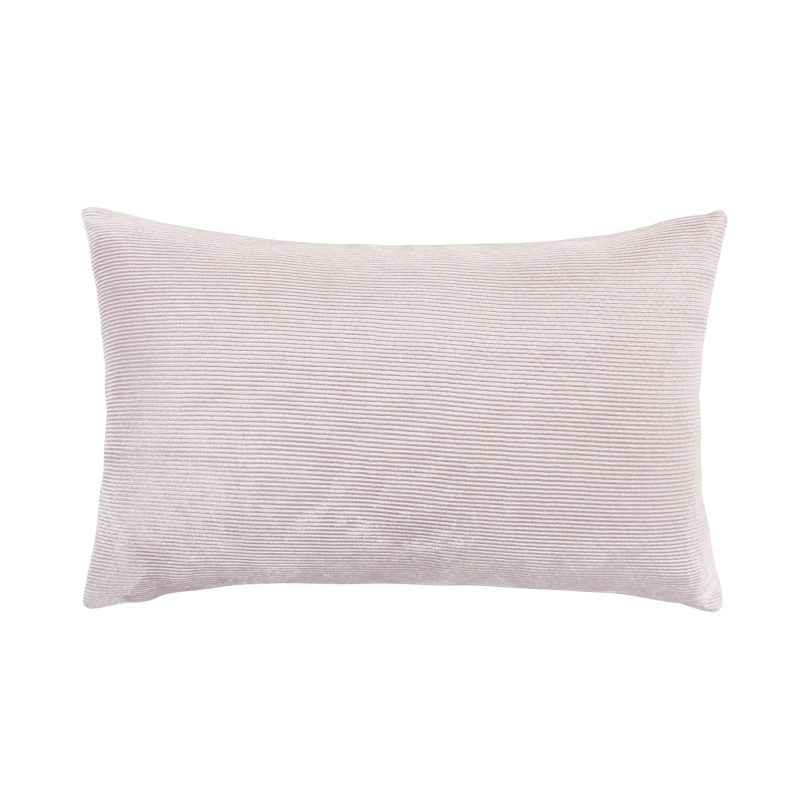 paseo road pillow pink velvet lumbar pillow 16x26 38406556025048