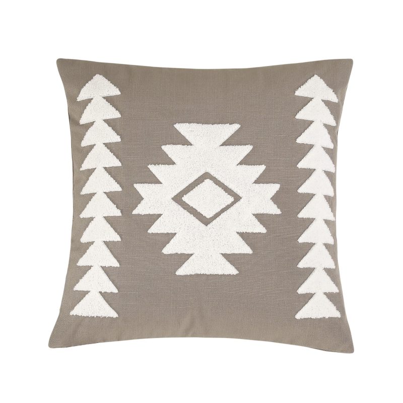 paseo road pillow trent aztec applique pillow 18x18 37487194669272