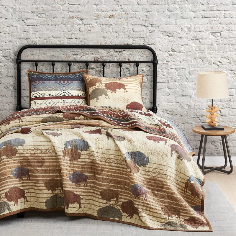 paseo road quilt home on the range reversible quilt set 39151176188120