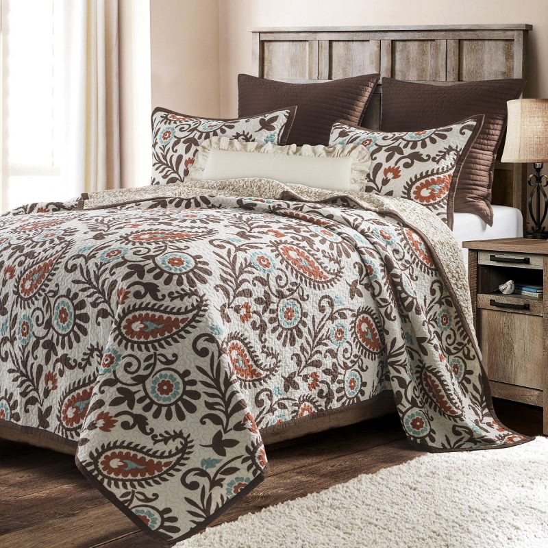 paseo road quilt rebecca paisley reversible quilt set 37486896775384