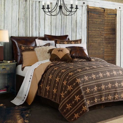 paseo road quilt star ranch reversible quilt set 38891206246616