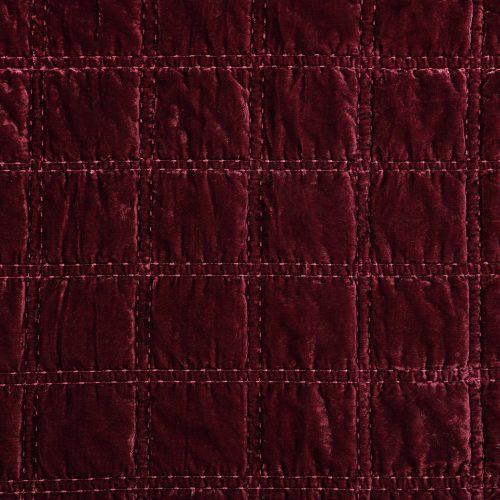 paseo road quilt stella faux silk velvet double box stitch quilt set 41718376956120