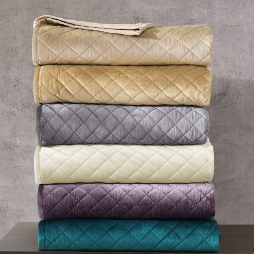 paseo road quilt velvet diamond quilt set 40714376118488