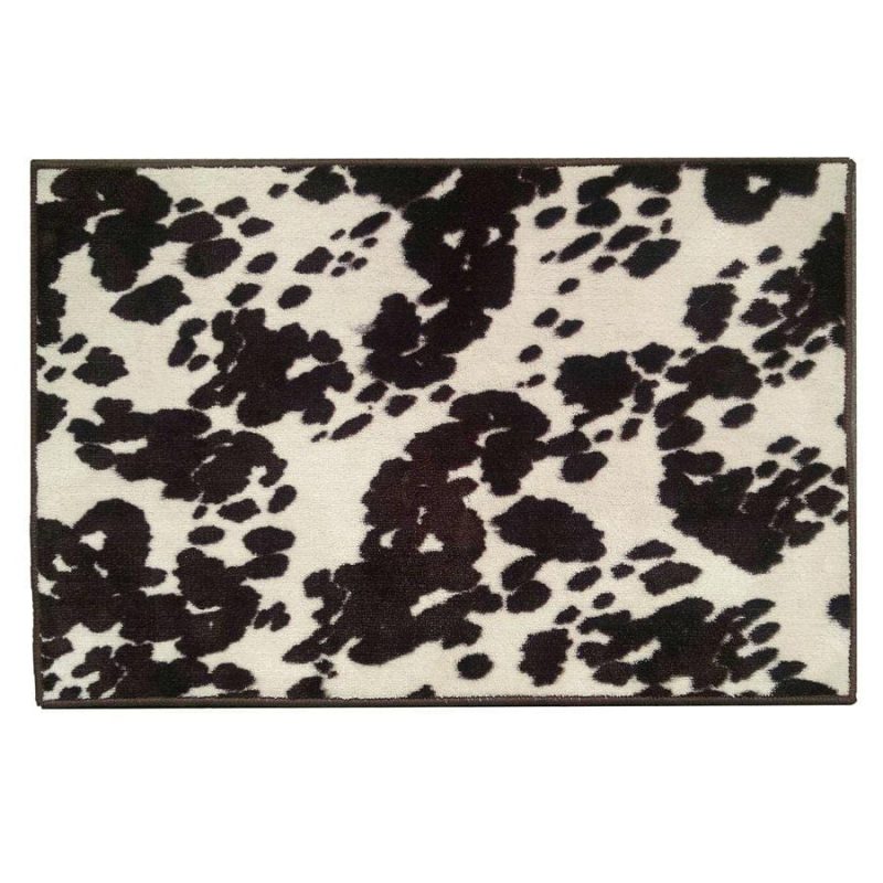 paseo road rug cowhide print kitchen bath rug 37486394540248