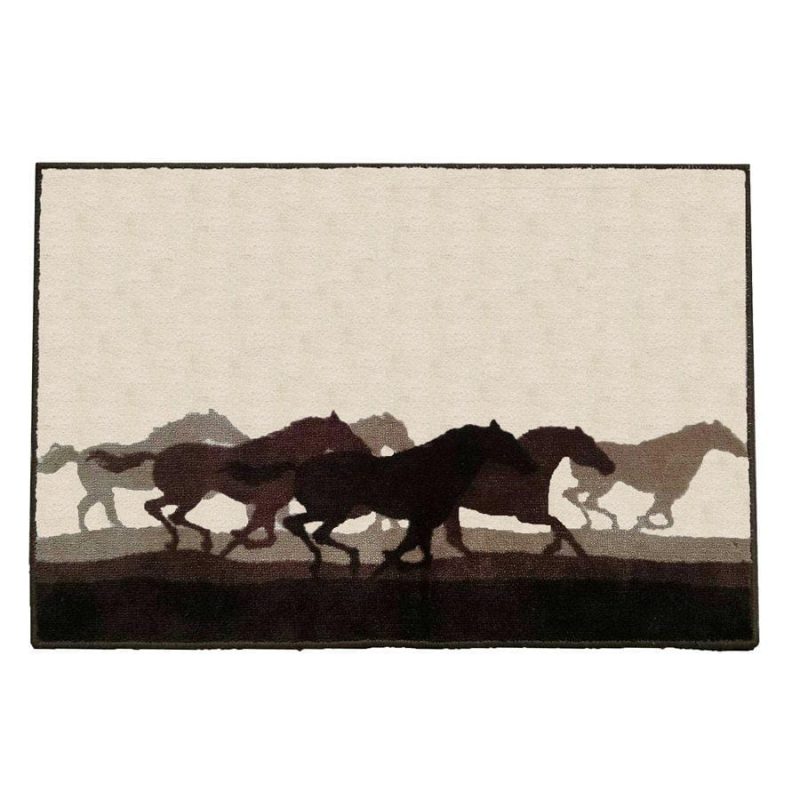 paseo road rug horse stampede kitchen bath rug 37486598095064