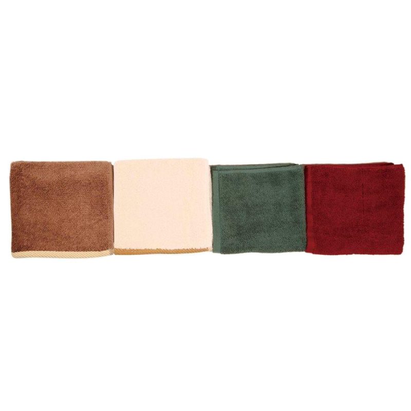 paseo road sale bath wash cloth set of 4 12x12 37487275376856