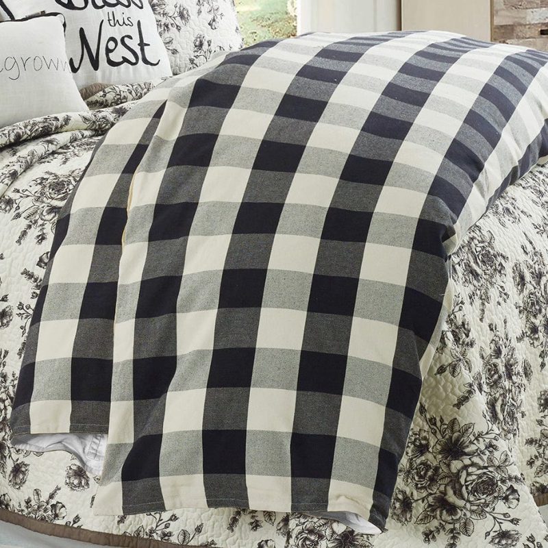 paseo road sale bedding camille buffalo check duvet cover set 40185675153624