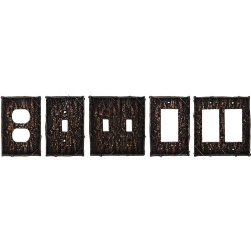 paseo road sale hd pine bark double switch wall plate 37486852964568