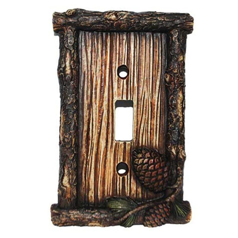 paseo road sale hd pine cone single switch wall plate 37486866530520