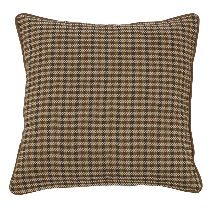 paseo road sham crestwood houndstooth suede reversible euro sham 37486398275800