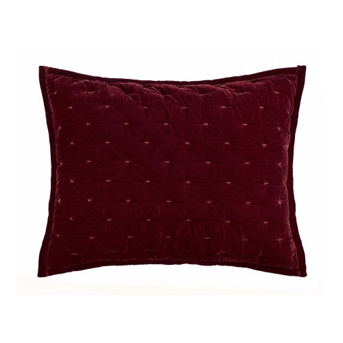 Stella Faux Silk Velvet Pillow Sham Sham